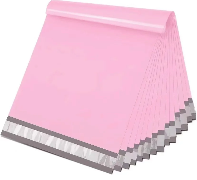 China wholesale green bag competitive price logo express plastic clothes custom packaging cheap price poly maile