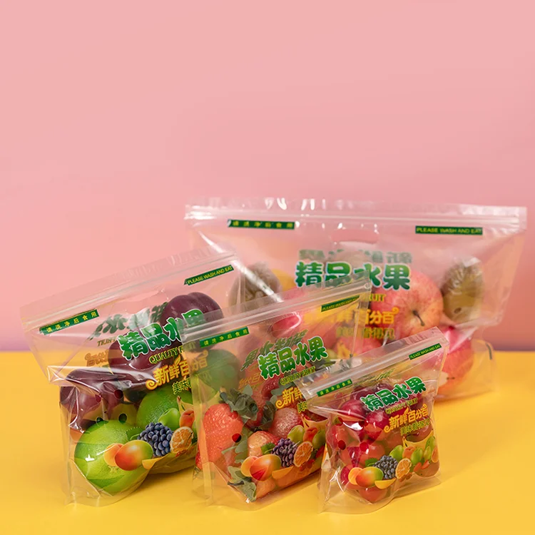 Reusable High Quality Plastic Bag for Vegetable and Fruit Packing