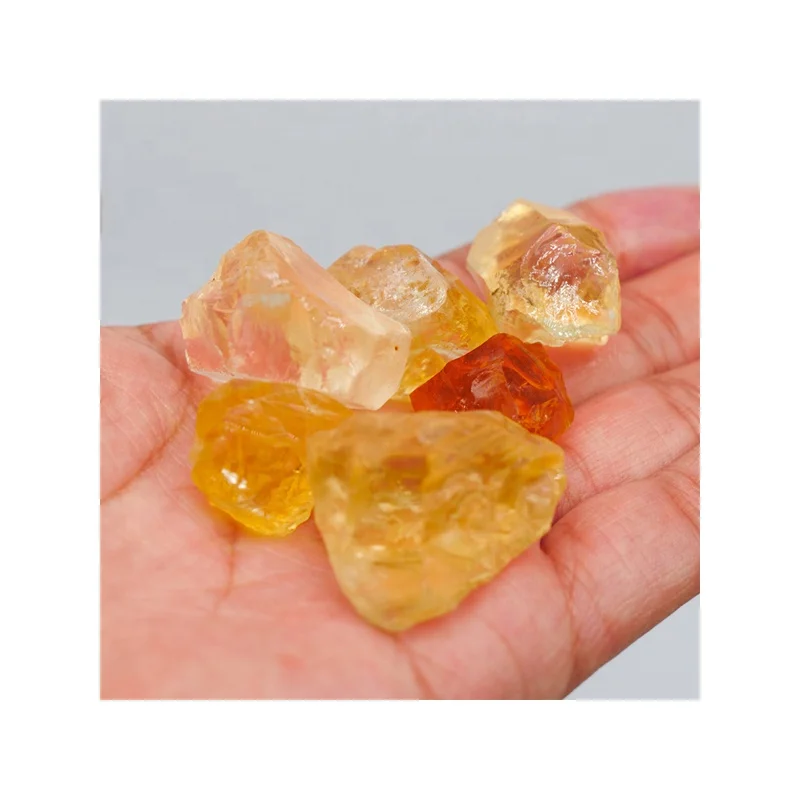 Wholesale Natural Bulk Brazilian Raw Citrine Stone Citrine Healing Stone Price