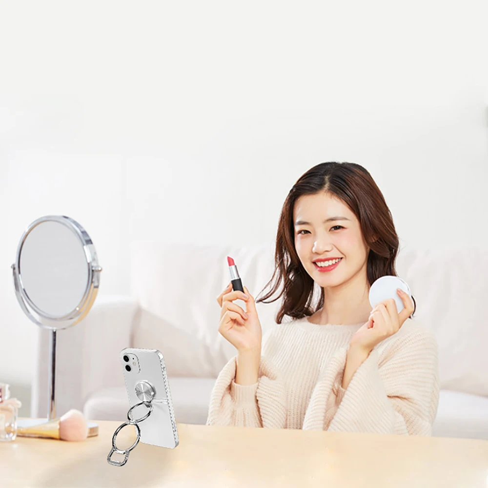 Бесплатная доставка 1 образец ок Новое поступление открывалка для бутылок пива вращающийся на 360 градусов настольный магнитный держатель для мобильного телефона кольцо держатель для Ipad