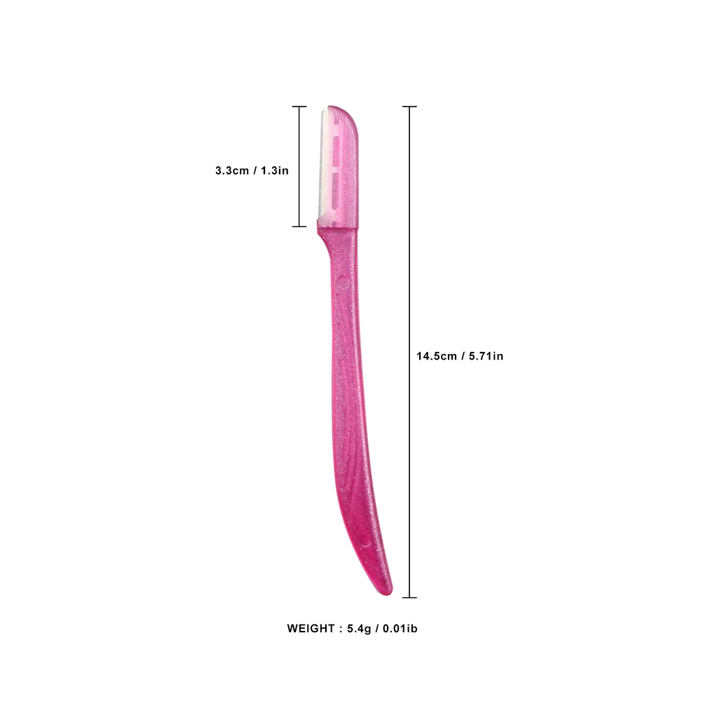 D109 Facial Hair Remover Eyebrow Trimmer razor with Mini Makeup Knife Shaper Shaver For lady