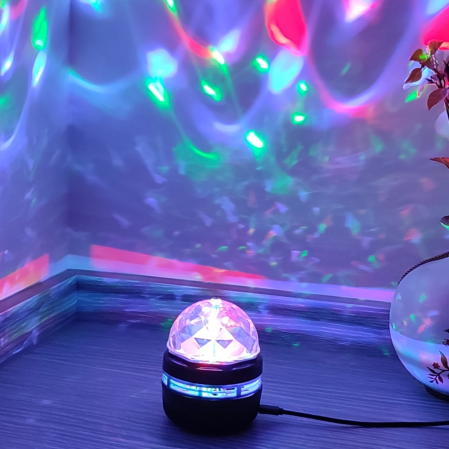 Star Master Dream Rotating Projection Lamp RGB Projector Sky Moon Projector LED Night Light