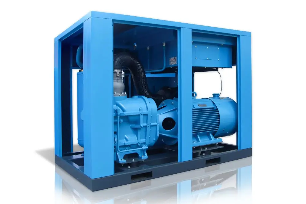 100HP 75Kw Air Compressors Two Stage Screw Air Compressor for Printing Machine