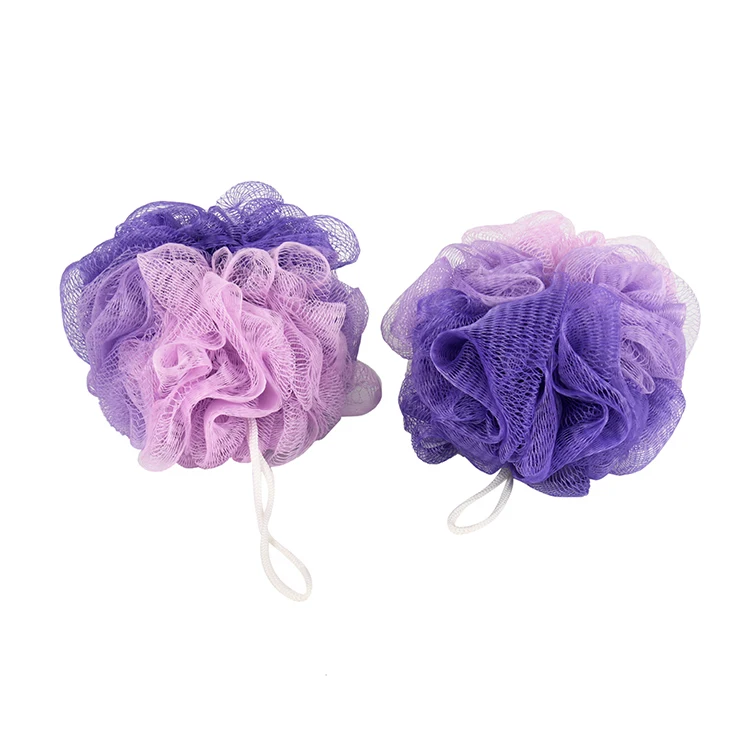 Экологически чистые красочные душевые сетчатые спонжи губка люфа для ванны все цвета pantone по запросу покупателя