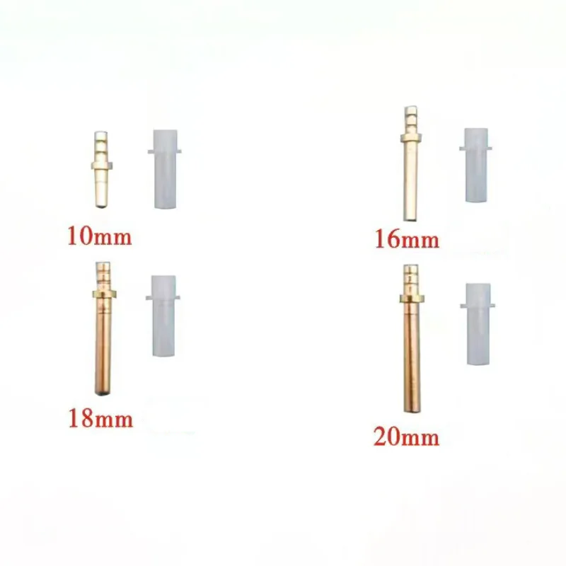 1000set Dental Brass Single Pin with Plastic Sleeves On Plaster Model Tools Technician Lab Implant Pins