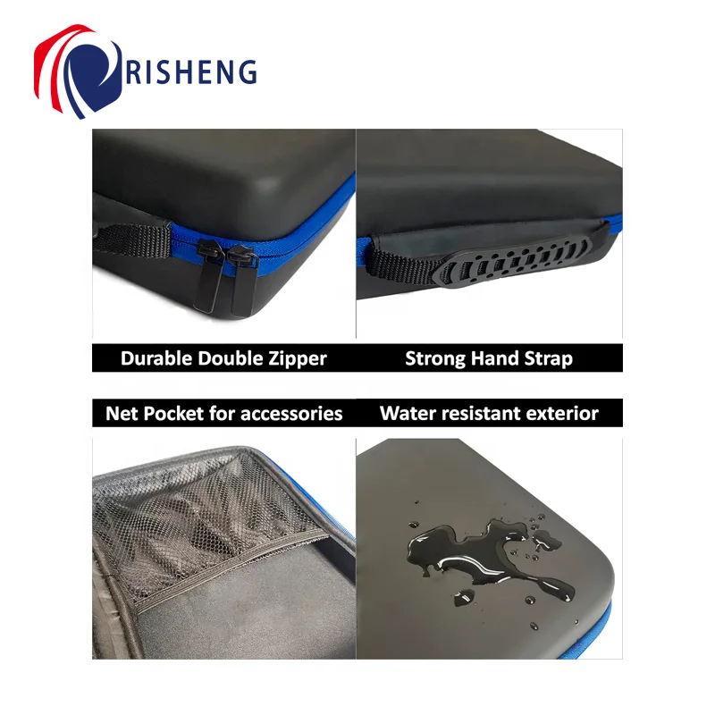 Waterproof Hard EVA Case Storage Box Organizer for Beyblade Burst Spinning Top and Launcher Bey Battling Tops Soft Carrying Case