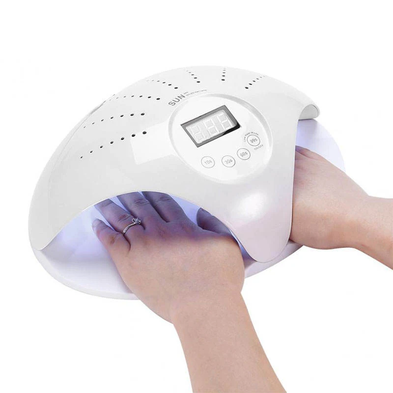 48W Led Lamp Nail Dryer Leds Nail Lamp For Curing Uv Gel Nail Polish With Sensor Lcd Display