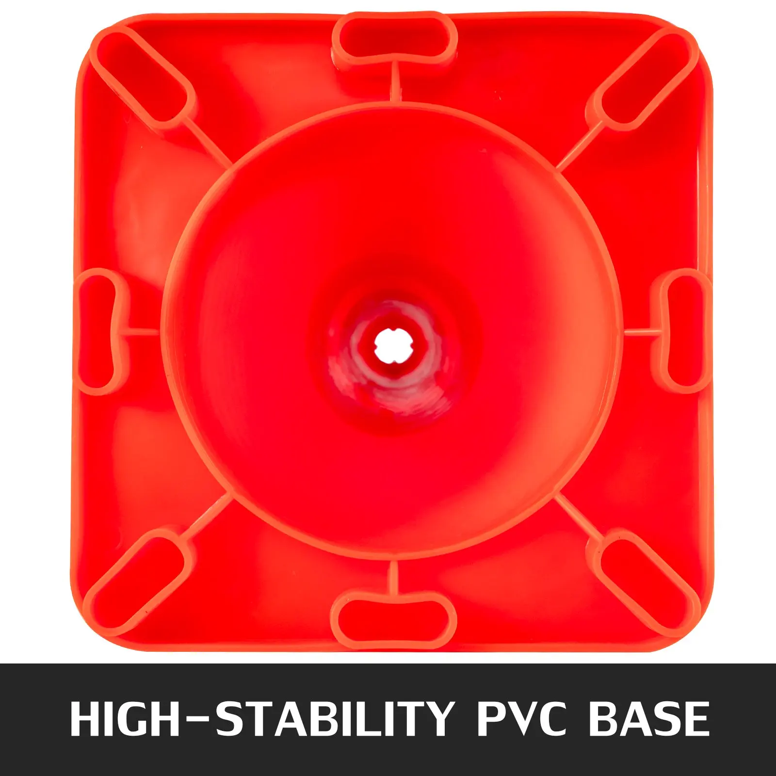 PVC450 mm Highways Signal Flexible PVC Road Cones Reflective Safety Traffic Cone