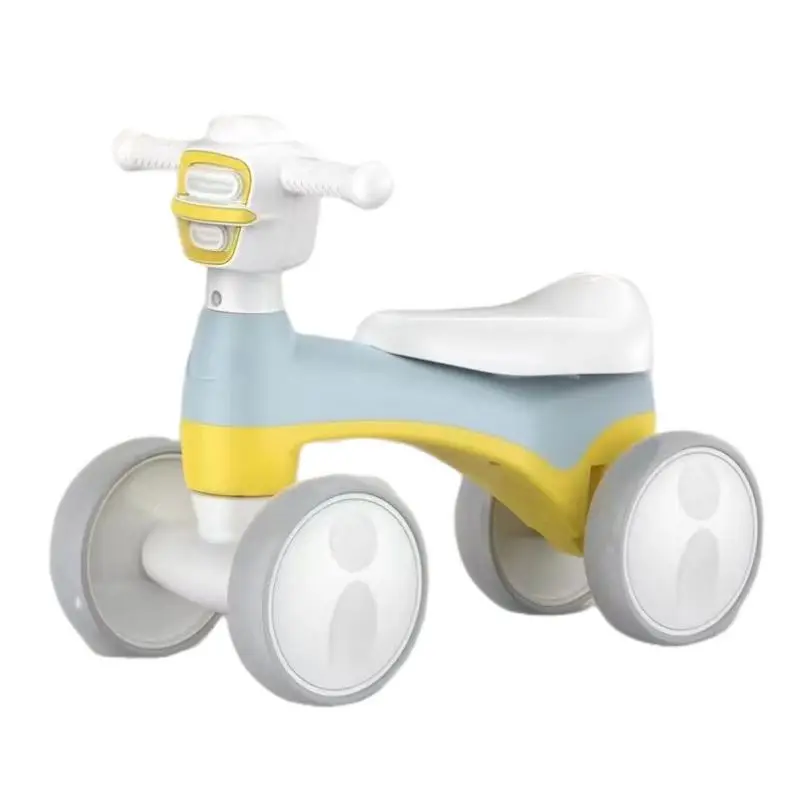 2022 Wholesale Low Price Flashing Light  Multi Music  Baby Walking Balance Bike with Bubble
