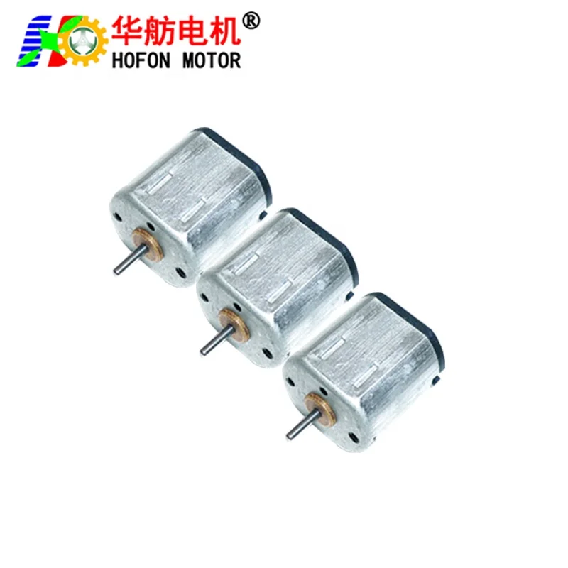 Hofon 12mm FF-N10 1.5v 3v 5v 6v 12V DC electric mini small brush powerful high torque permanent magnet fan Motor for Smart Lock