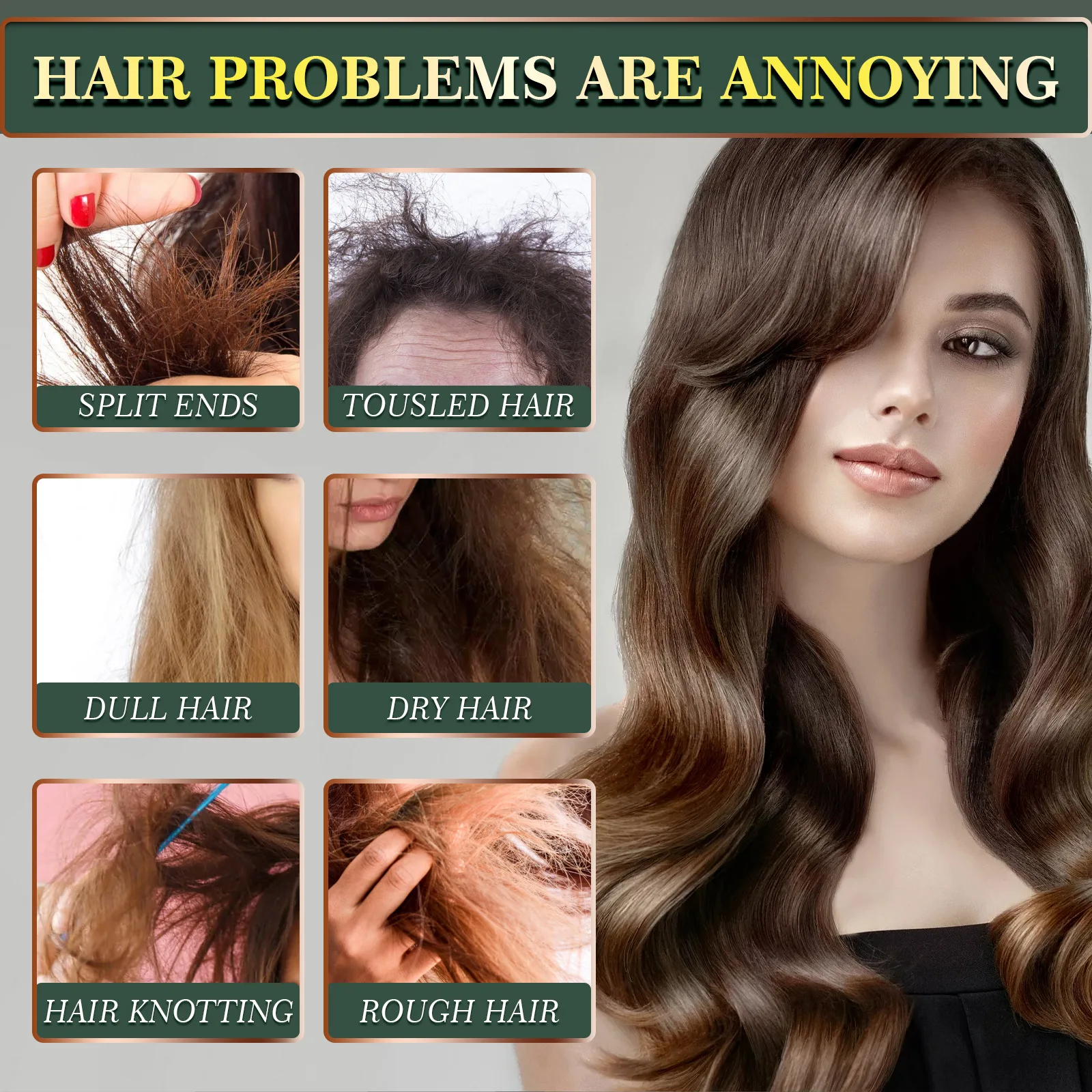 Refreshing and Nourishing Scalp Hair Follicle Nutrient Solution Strengthens Hair Care Ginger Hair Care Essential Oil Essence Oil