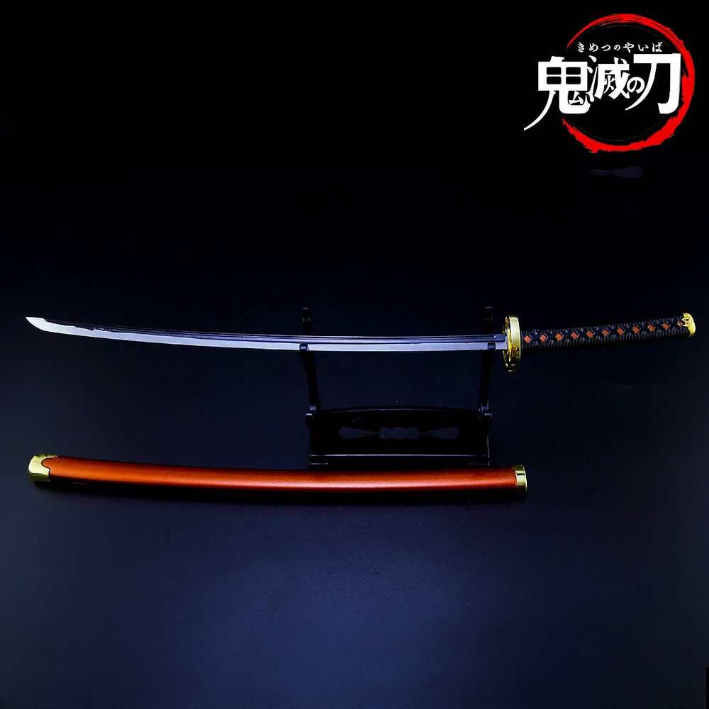 Factory Wholesale 26cm Demon Slayer Sword Mini Katana Keychain Christmas
