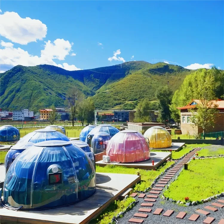 Sound Baby Clear Dome bubble tent Luxury Tent Glamping