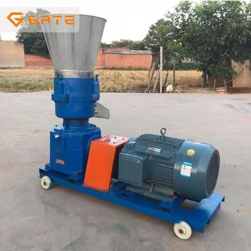 CE Approved FR-200 Small Machine Feed Pellet Mill Making Fertilizer Granules Fertilizer Granulator De Granules