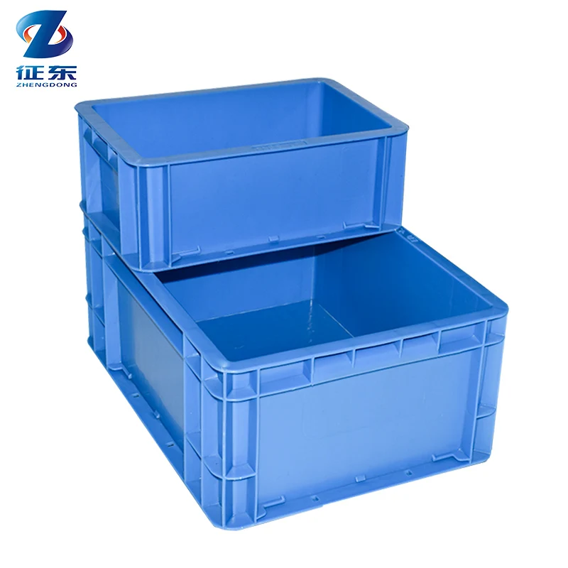 Heavy Duty Industrial Storage Bins Eu Crate Multifunctional Large Storage Pp Plastic Turnover Box