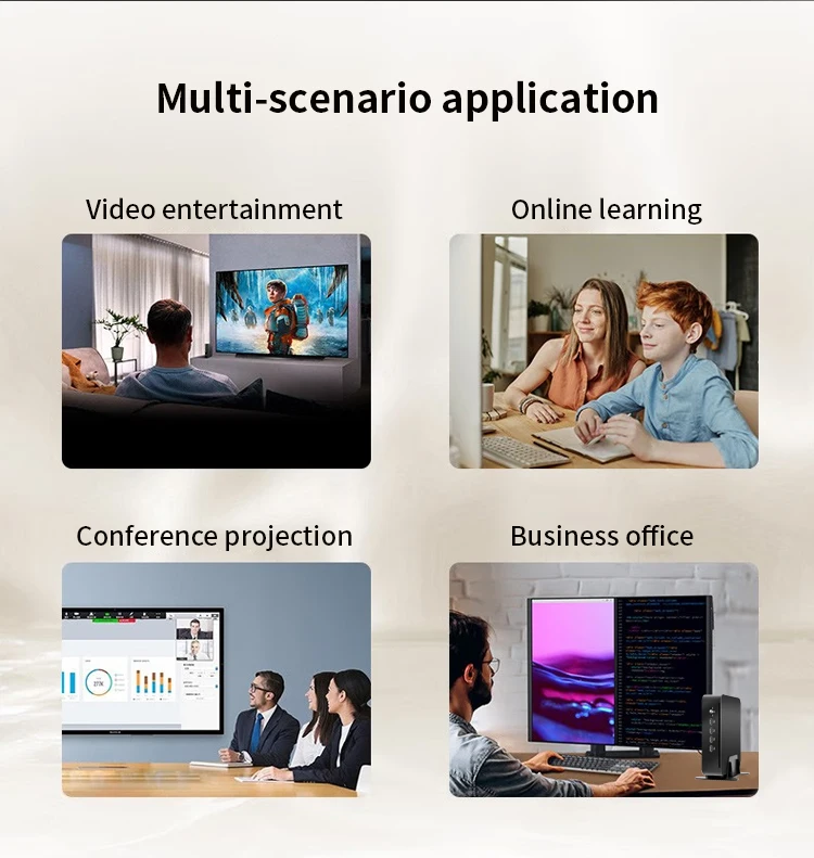 New Arrival Intel Core i3 i5 i7 3th 4th 6th 8th Gen i9 9th 11th Gen Gaming Mini PCs 64GB DDR4 M.2 NVME SSD Win10 Computer