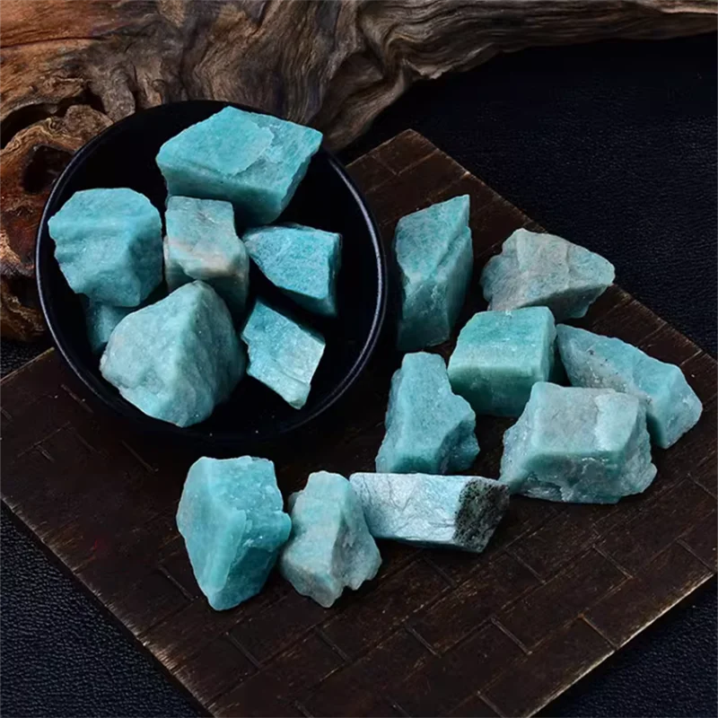 Hot selling natural crystal Tianhe stone large particles rolling raw stone crystal healing stone