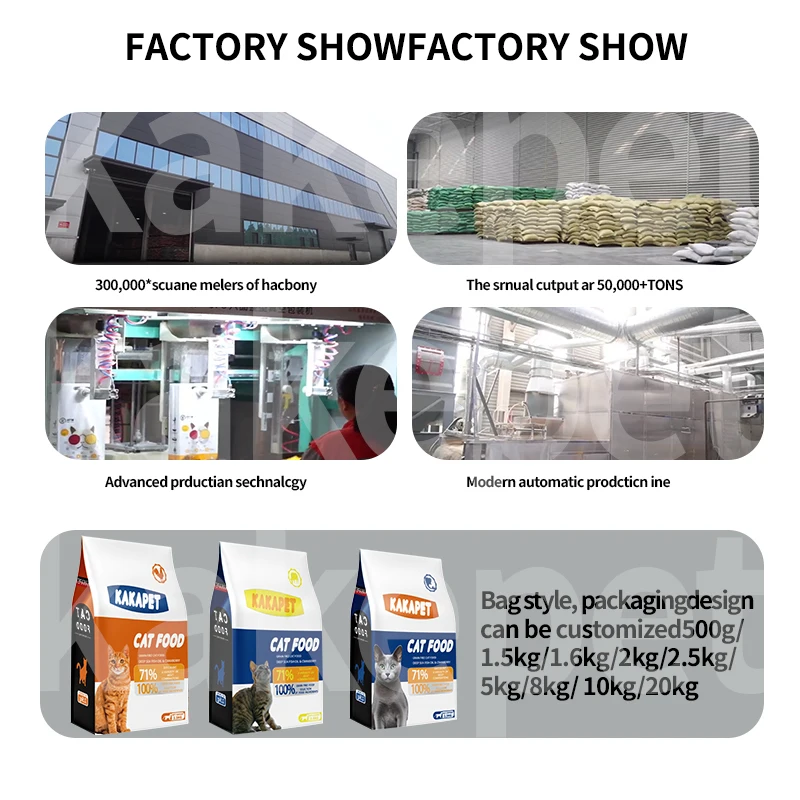 Pet Cat Food Manufacturers Wholesale  Premium 10Kg  Dry Cat foodFor Cat Pets