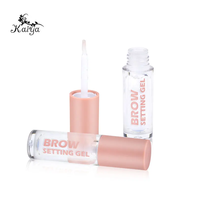 New Private Label Water Resistant Clear Brow Shield Setting Gel Liquid Eyebrow Fixed Gel Quick Dry Anti-fade Eyebrow Top Coat