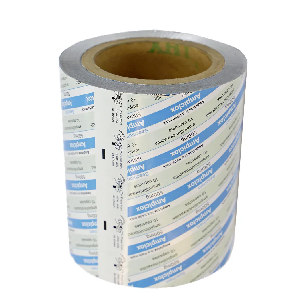 Pharmaceutical Use and Coated Treatment Roll Blister Packing AluFoil