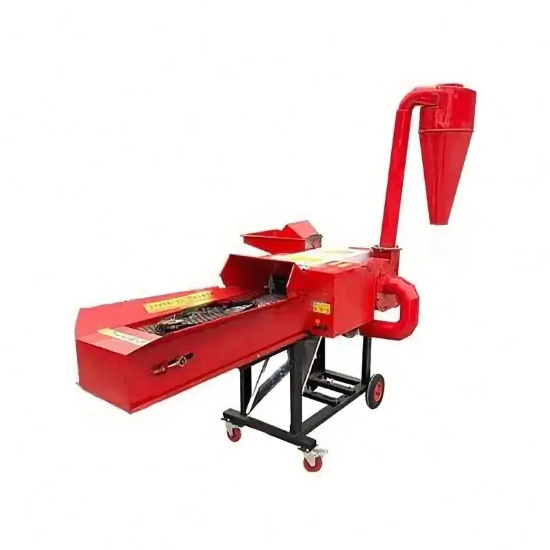 Home use chuff cutter machine feed processing machines 2 4 6 blade chuff cutter and grinder machine farm grass chaff cutter