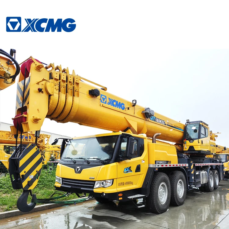 XCMG Official QY180K5C Used Construction Mobile Crane 180 Ton Second Hand Boom Truck Crane