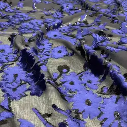 Silk velvet Dirac & Garbasa Sets Ready to ship Best quality Metallic Silk Lurex jacquard Fabric For ladies garment