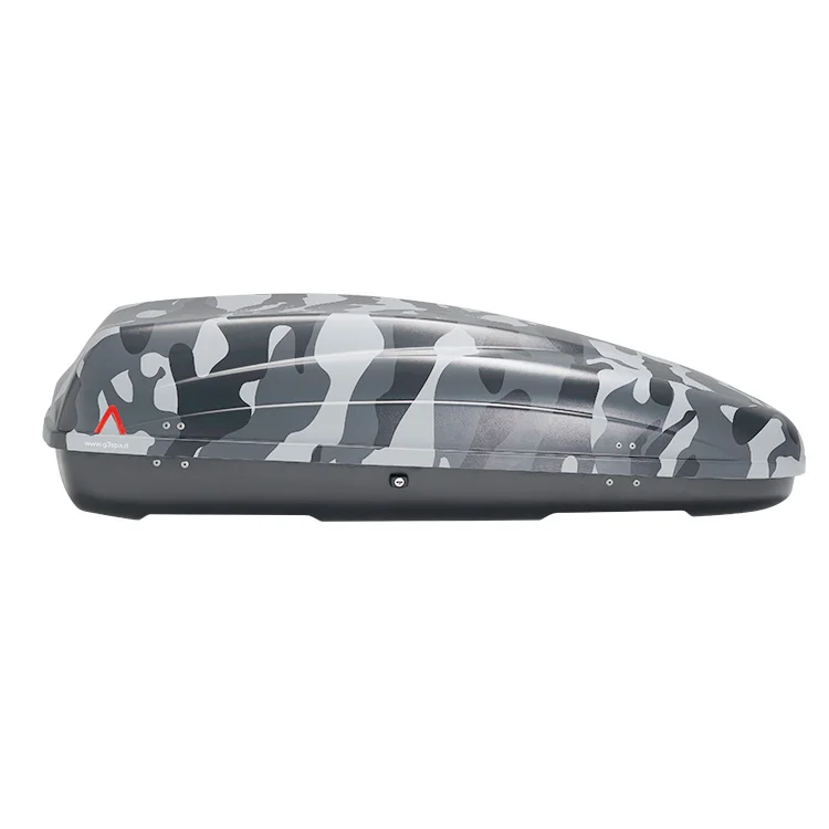 
G3 Camouflage Decorated Medium Size Roof Top Carrier Cargo Box Car Roof Luggage Box 