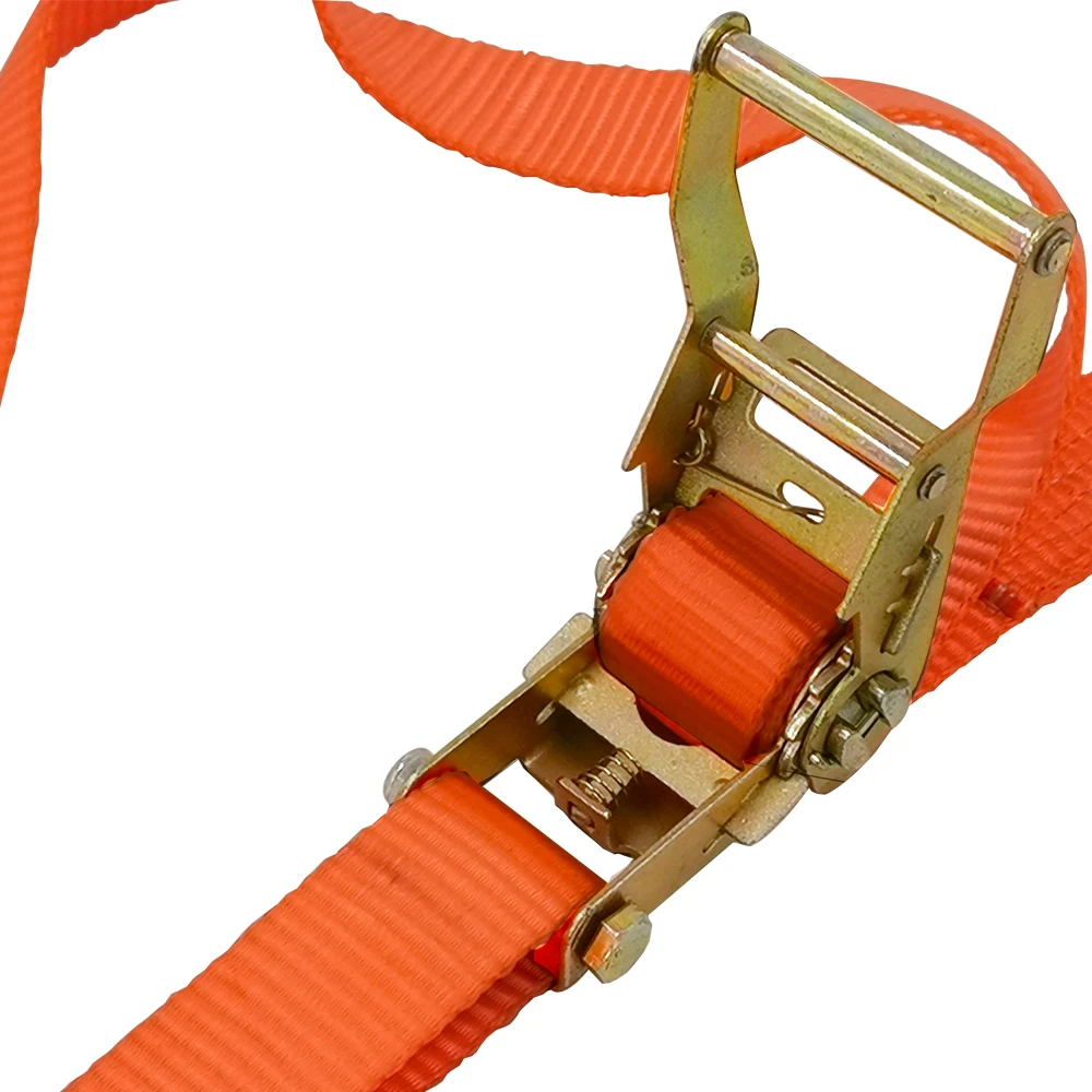
Wholesale 1.5 Inch 38mm 2000 Kg Polyester Customized Ratchet Lashing Strap 