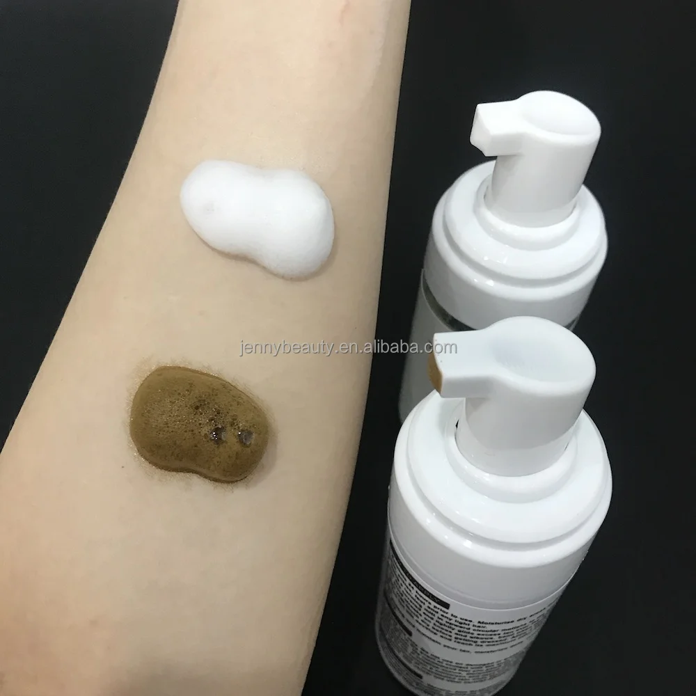 OEM Natural Bronze Light/Medium Dark Skin Tone Self Tanning Foam Mousse 100ML  200ML