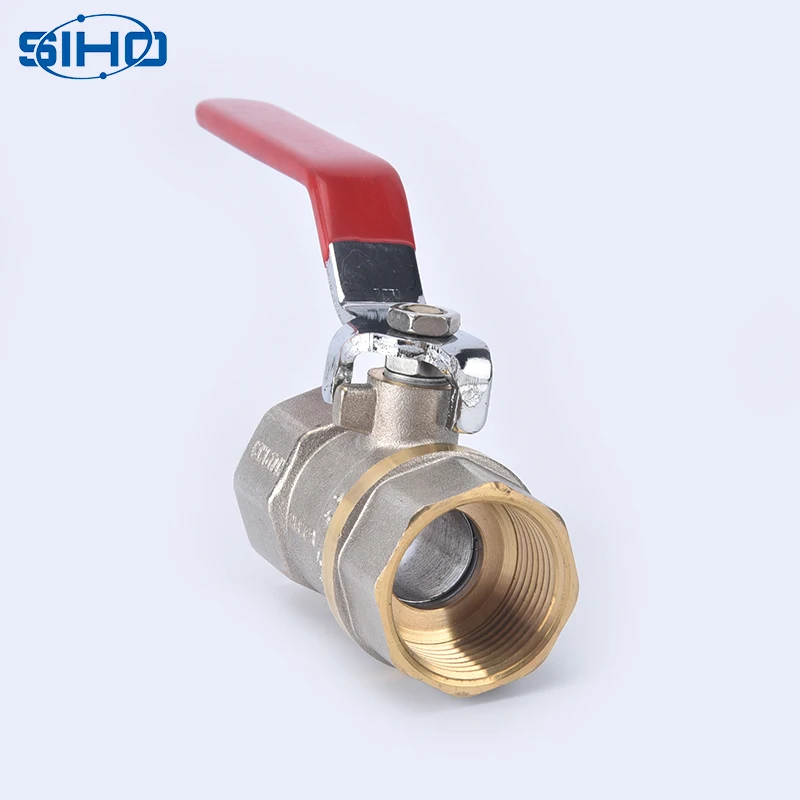Ball Valve Factory Direct 3/4 Inch Thread Standard Water Normal Temperature Brass Color Manual General OEM Oil,water CN;ZHE SIHO