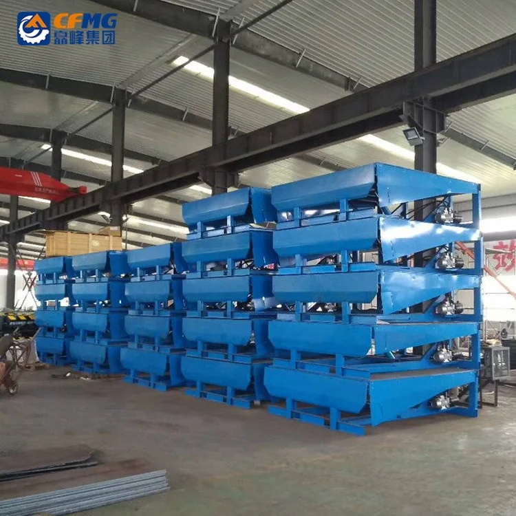 Stationary dock leveler for logistics park  exquisite container load ramp hydraulic ramp lift