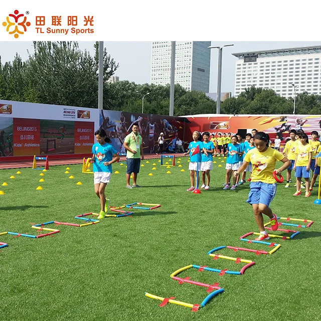 Physical Educational Material Kids Athletics Training Speed ladder for School Sports
