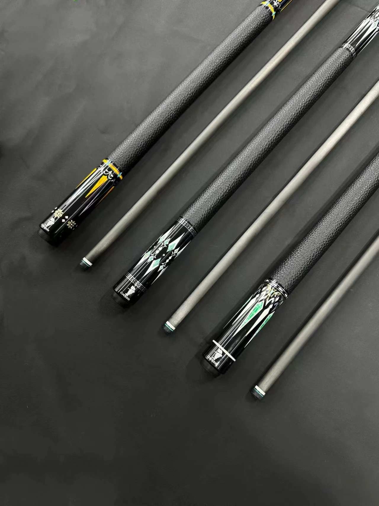 Cuessir Pool Cue For Player Low Deflection Carbon PRO Shaft like Mezz  Billiard Cue for real leather  taco de billar