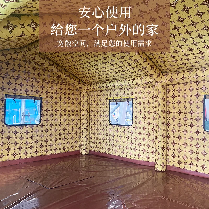 Middle East quick-opening storage camping tents waterproof camouflage glamping outdoor tents for Arab Qatar