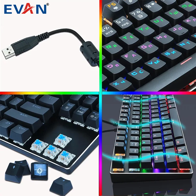 Professional Keyboard Manufacturer Gmaing Keyboard For Home Office Gamer