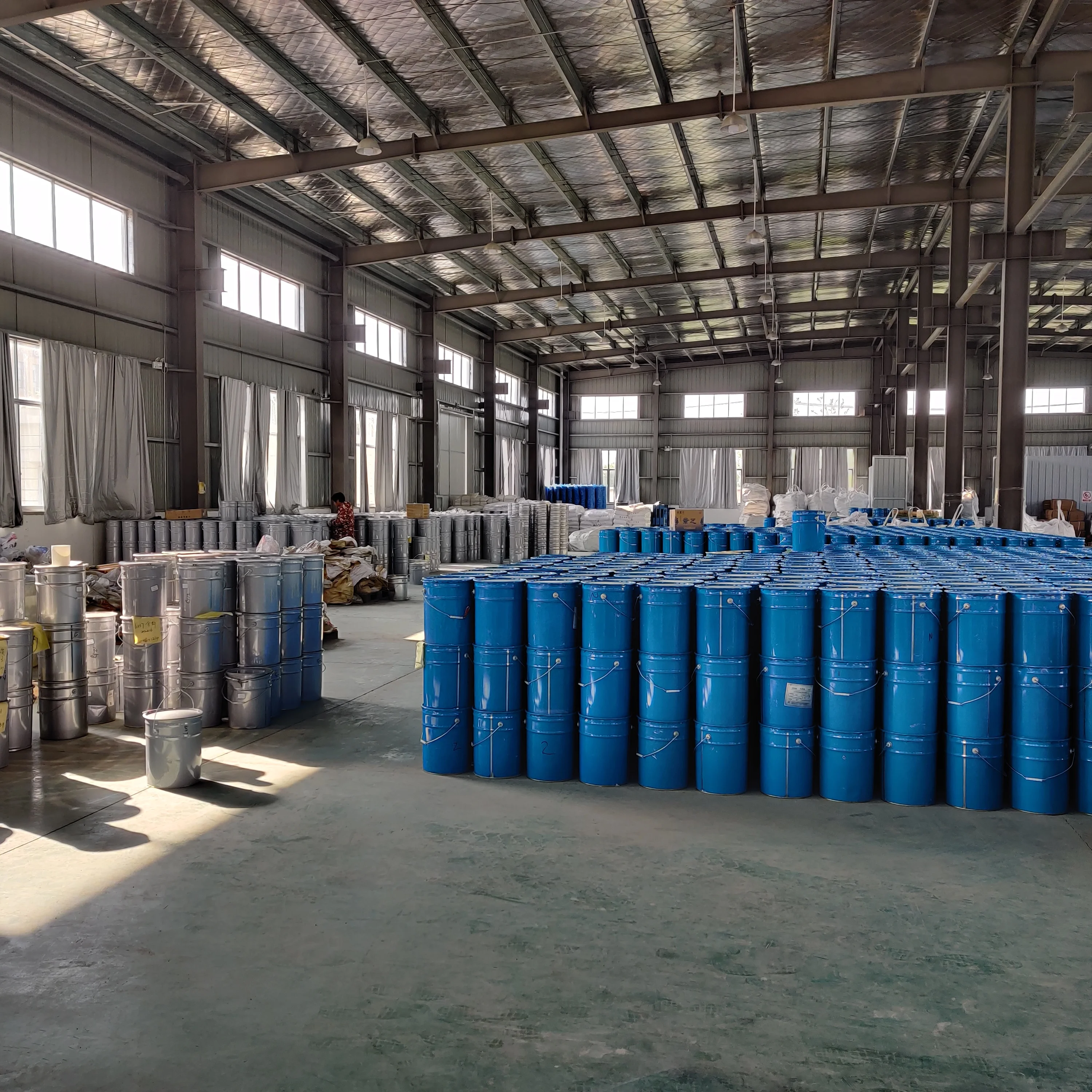 Aluminium paste for exterior sheet metal painting