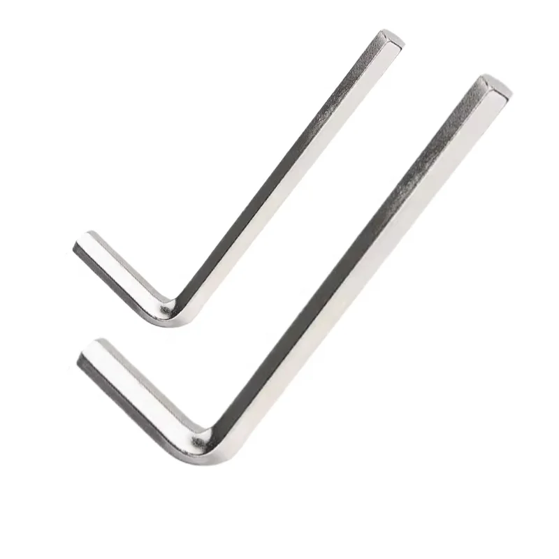 10mm Hex Key Extra Long T Handle M2.5 Nickel Plated L Type Hex Wrench L Shape Hex Key Allen Key L  Allen Spanner