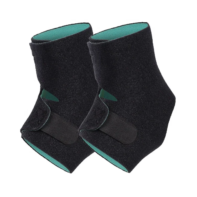 Hot Sale Custom Logo Adjustable Wear-Resistant Ankle Brace Nylon Neoprene Ankle Support