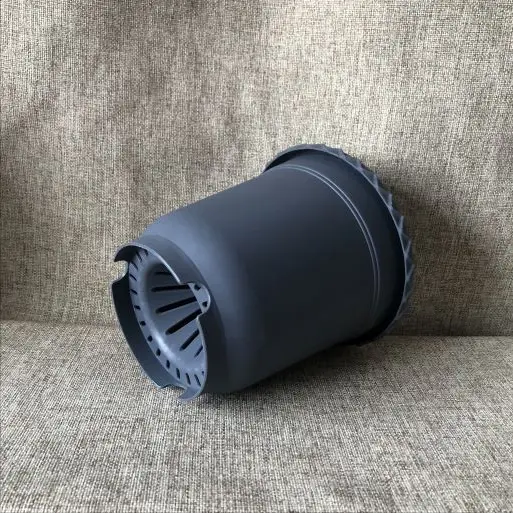 2.5L 18*18cm plastic garden flower pot for roses planting outdoor pot