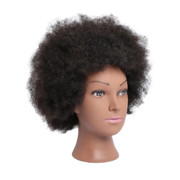 Training Head For Hair Beauty School 100% Human Hair Training Mannequin Head For Braiding Practice