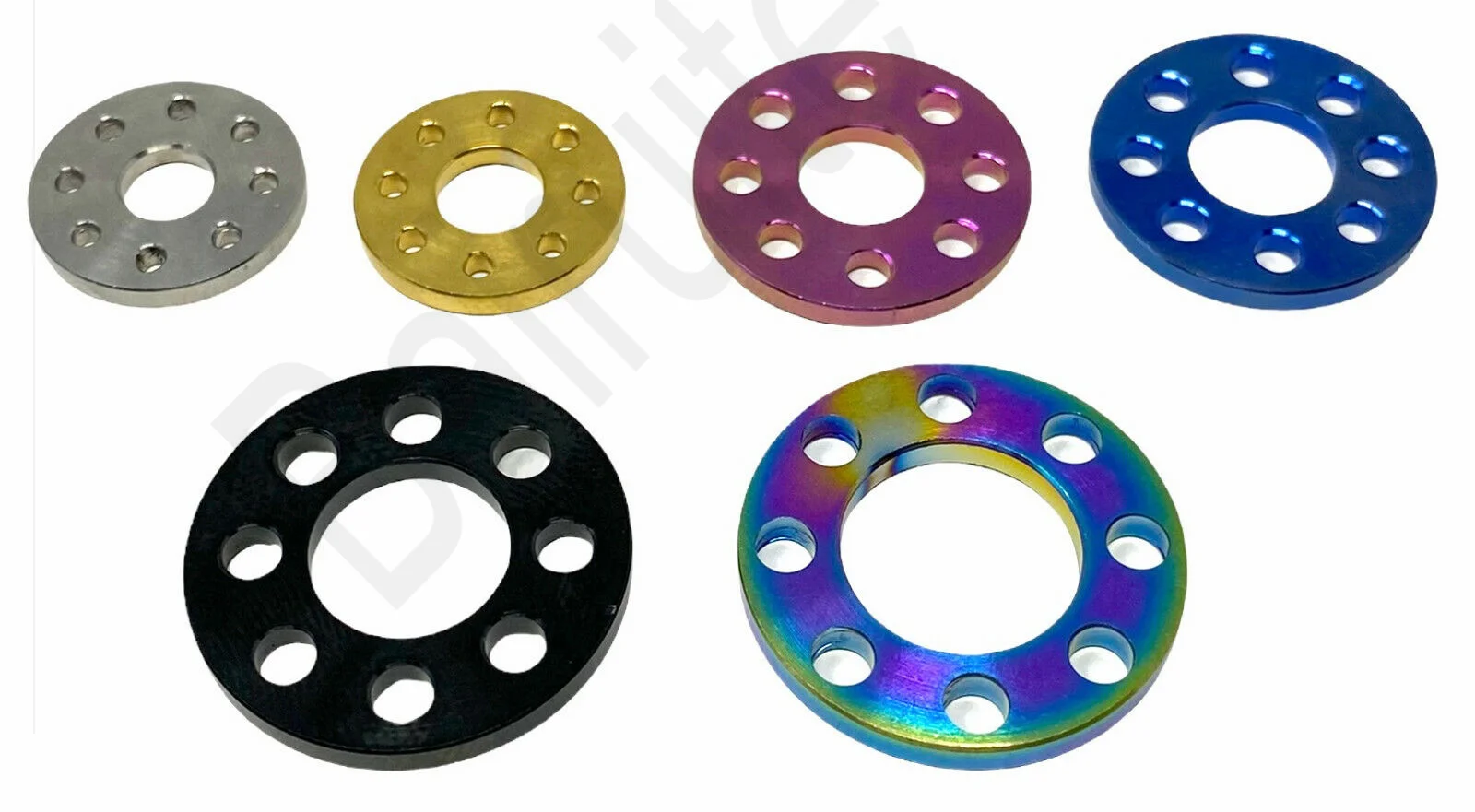 China Quality Titanium Washers Ti M4 M5 M6 M8 M10 Color Motorcycle Flat Washers Gasket titanium bolts with washers TKA