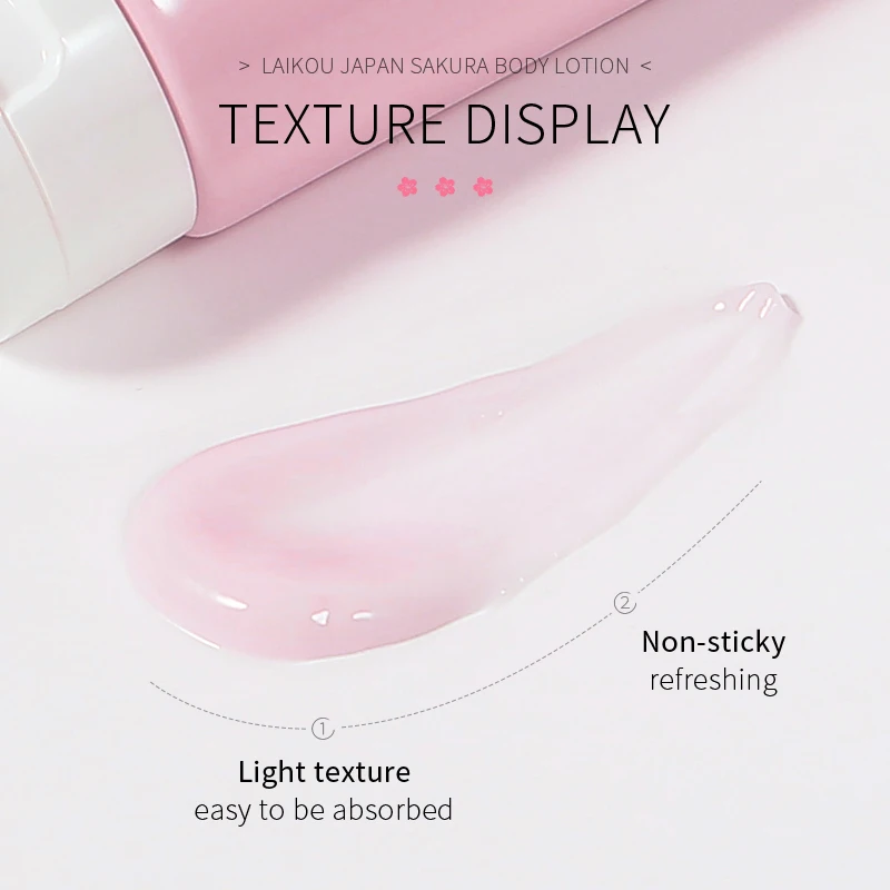 Japan Sakura Skin Care Series Daily Body Care 120g Whitening Moisturizing Smoothing Body Lotion For Women