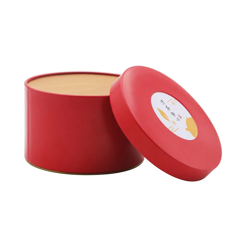 Tea Canister Tin Custom Stackable 120g White Tea Packaging Tin