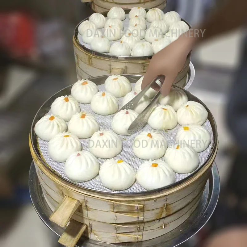 Restaurants and food factories automate food machinery steamed buns and bean cake production lines