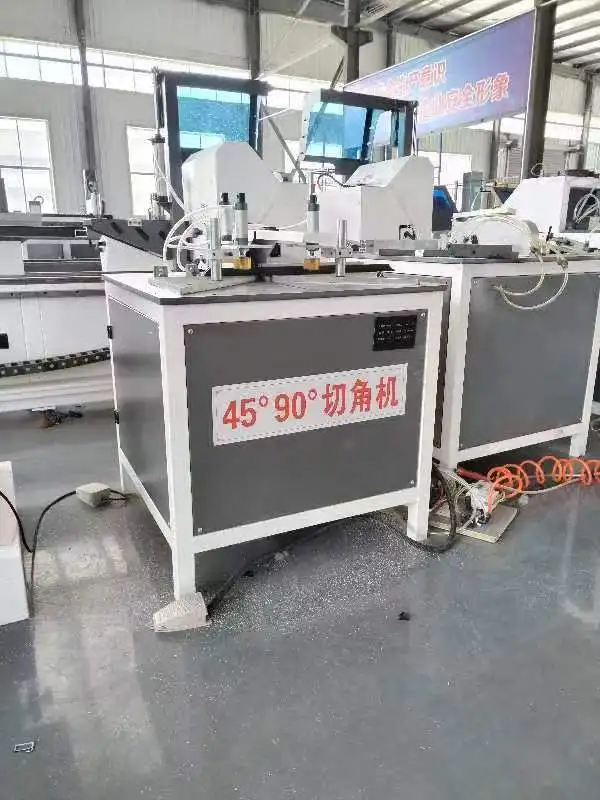 Hot Sale Woodworking Machinery Pneumatic Circular Saw Machine 90 Degree 45 Degree Vertical Aluminum Alloy Cutting Machine