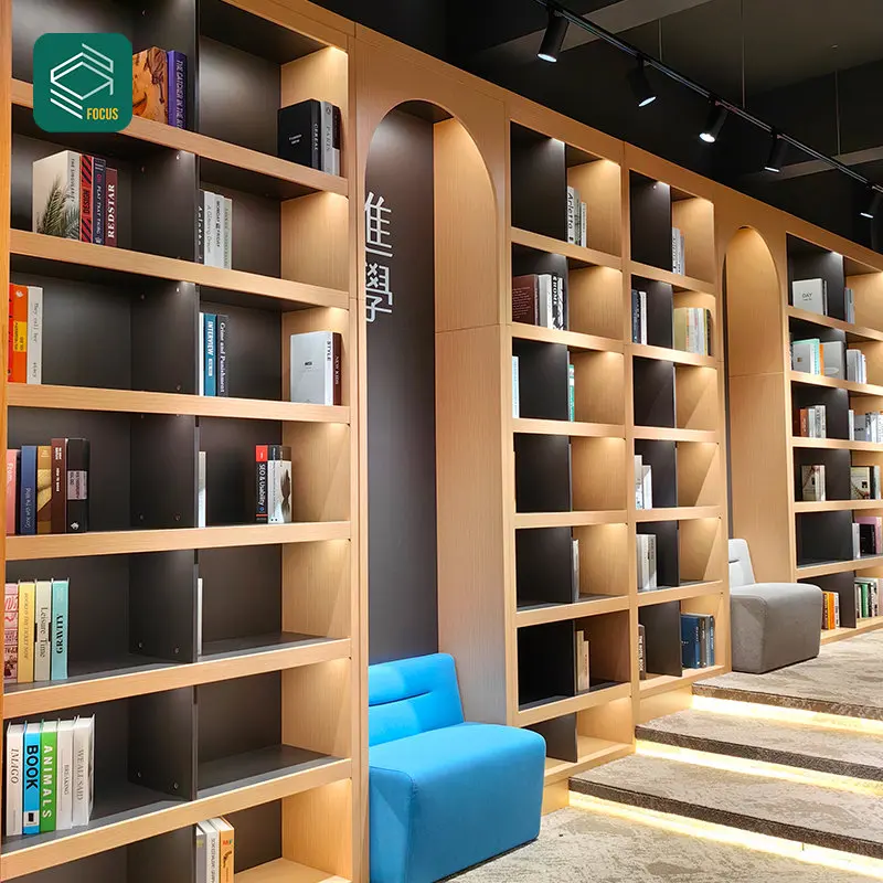 OEM ODM Book Shelves Wall Book Shelves Library Shelves Book Store Items For Library