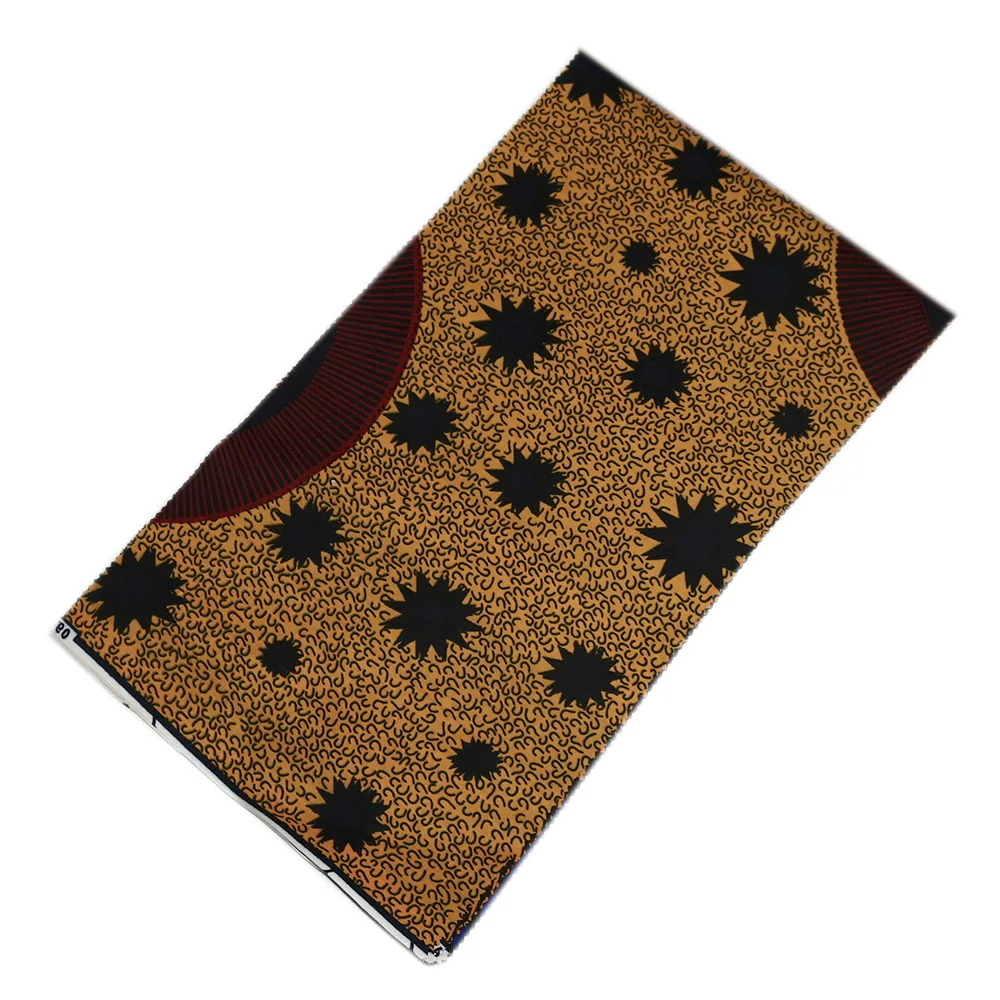 Ankara 100% Cotton Prints Wax Fabrics Page 6yards High Quality African Wax Fabric Nigerian Style For Women