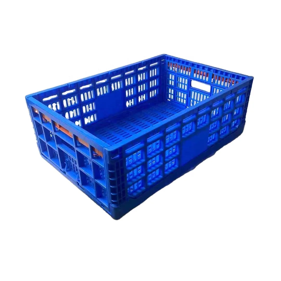Best price plastic folding crate plastic folding box stackable plastic crates