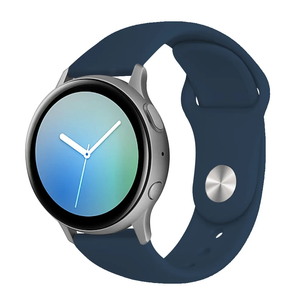 Adepoy H-S001 Silicone Band Suitable for Huawei GT2/GT2e 20/22mm Single Nail Silicone Strap Sports Sweat-proof TPU Strap